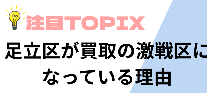足立区が 買取の激戦区になっ..